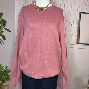 J. Crew Dusty Rose 100% Cotton Sweater men’s med